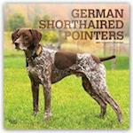 German Shorthaired Pointers - Deutsch Kurzhaar 2021 - 18-Monatskalender mit freier DogDays-App