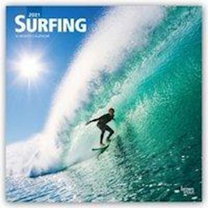 Surfing - Surfen 2021 - 18-Monatskalender