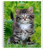 Kittens 2025 6 X 7.75 Inch Spiral-Bound Wire-O Weekly Engagement Planner Calendar New Full-Color Image Every Week
