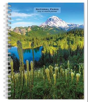 National Parks 2025 6 X 7.75 Inch Spiral-Bound Wire-O Weekly Engagement Planner Calendar New Full-Color Image Every Week
