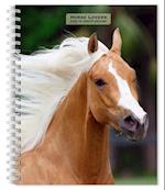 Horse Lovers 2025 6 X 7.75 Inch Spiral-Bound Wire-O Weekly Engagement Planner Calendar New Full-Color Image Every Week