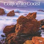 California Coast 2025 12 X 24 Inch Monthly Square Wall Calendar Plastic-Free