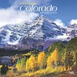 Colorado Wild & Scenic 2025 12 X 24 Inch Monthly Square Wall Calendar Plastic-Free