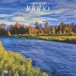 Idaho Wild & Scenic 2025 12 X 24 Inch Monthly Square Wall Calendar Plastic-Free