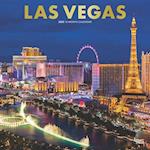 Las Vegas 2025 12 X 24 Inch Monthly Square Wall Calendar Foil Stamped Cover Plastic-Free