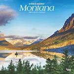 Montana Wild & Scenic 2025 12 X 24 Inch Monthly Square Wall Calendar Plastic-Free