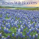 Texas Wildflowers 2025 12 X 24 Inch Monthly Square Wall Calendar Plastic-Free