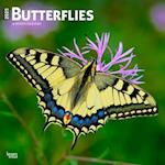 Butterflies 2025 12 X 24 Inch Monthly Square Wall Calendar Plastic-Free