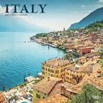 Italy 2025 12 X 24 Inch Monthly Square Wall Calendar Plastic-Free