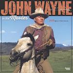 John Wayne in the Movies Official 2025 12 X 24 Inch Monthly Square Wall Calendar Plastic-Free