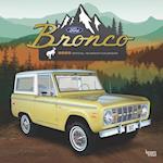 Ford Bronco Official 2025 12 X 24 Inch Monthly Square Wall Calendar Plastic-Free