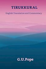 Tirukkural English Translation and Commentary