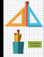 Cool Designs Math 4x4 Quad Graph Paper Workbook
