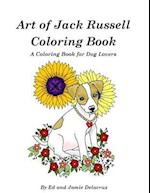 Art of Jack Russell Coloring Book