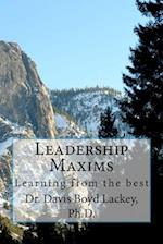 Leadership Maxims