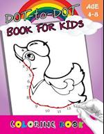 Dot-To-Dot Book for Kids Coloring Book Ages 4-8