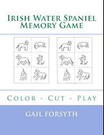 Irish Water Spaniel Memory Game