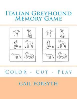 Italian Greyhound Memory Game