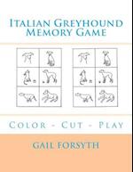 Italian Greyhound Memory Game