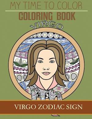 Virgo Zodiac Sign - Adult Coloring Book