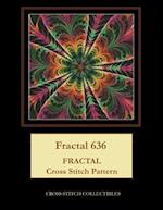 Fractal 636: Fractal cross stitch pattern 