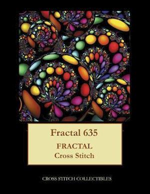 Fractal 635: Fractal cross stitch pattern