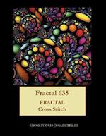 Fractal 635: Fractal cross stitch pattern 