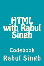 HTML with Rahul Singh