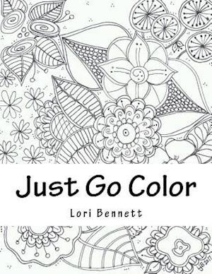 Just Go Color Some Flowers