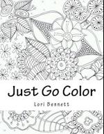 Just Go Color Some Flowers