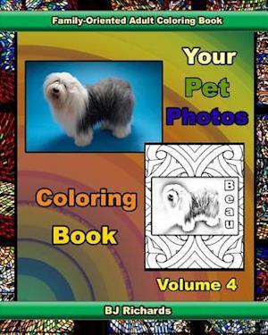 Your Pet Photos Coloring Book, Volume 4