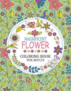 Magnificent Flower Coloring Book