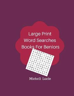 Large Print Word Searches Books For Beniors