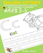 Tracing Letter Preschoolers Practice Writing ABC Alphabet Workbook*kids Ages 3-5