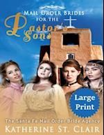 Mail Order Brides for the Pastor's Sons ***Large Print Edition***