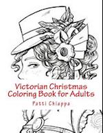 Victorian Christmas Coloring Book for Adults