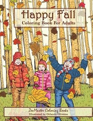 Happy Fall Coloring Book for Adults