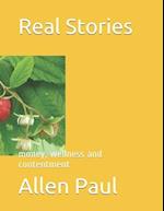 Real Stories: money, wellness and contentment 