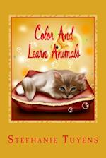 Color And Learn Animals