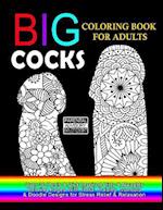 Big Cocks Coloring Book for Adults