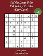 Sudoku Large Print - Easy Level - N°6