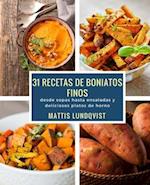 31 recetas de boniatos finos