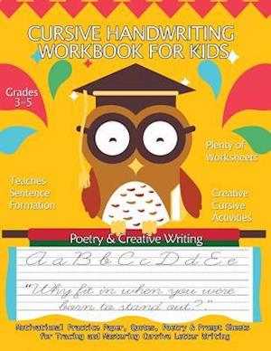 Cursive Handwriting Workbook for Kids