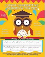 Cursive Handwriting Workbook for Kids