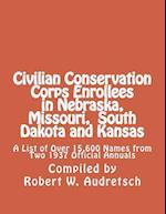 Civilian Conservation Corps Enrollees in Nebraska, Missouri, South Dakota and Kansas