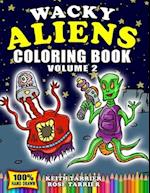 Wacky Alien Coloring Book Volume 2 