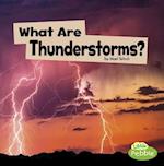 What Are Thunderstorms?