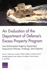 An Evaluation of the Department of Defense's Excess Property Program