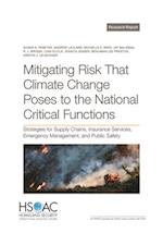 Mitigating Risk That Climate Change Poses to the National Critical Functions