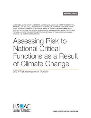 Assessing Risk to National Critical Functions as a Result of Climate Change